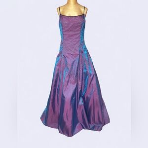 Vintage sue wong nocturne y2k beaded gown